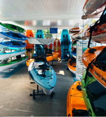 Kayak display stand cheap